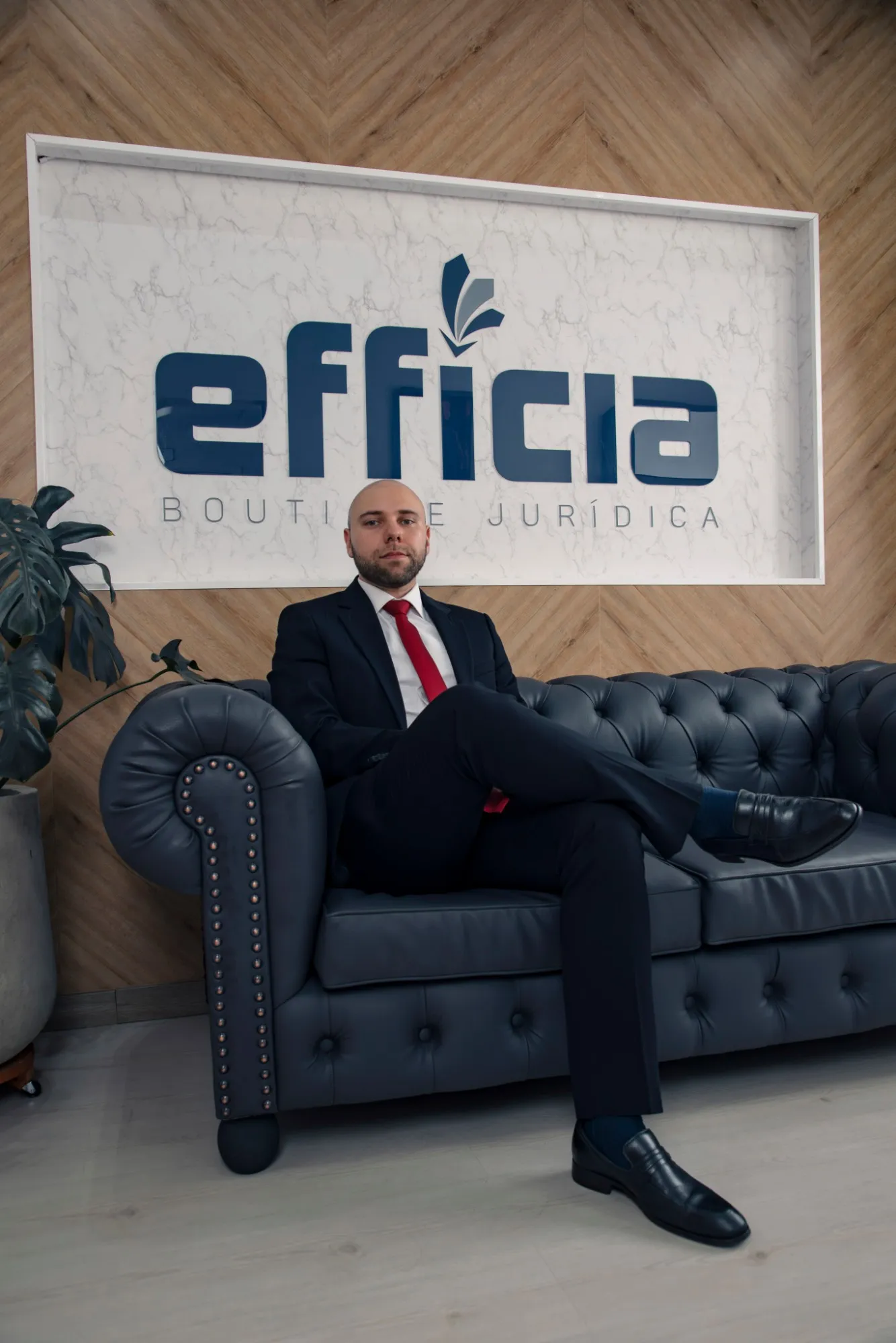 Luis Gabriel Hernández en la recepción de Efficia